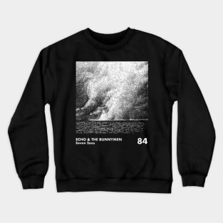 Echo & The Bunnymen / Seven Seas / Minimalist Graphic Artwork Design Crewneck Sweatshirt